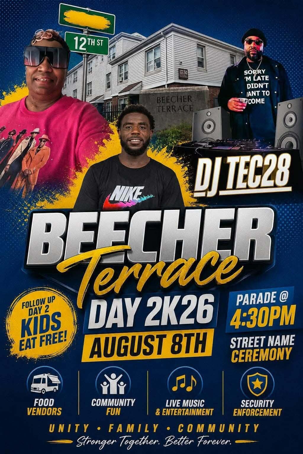beecher terrace day