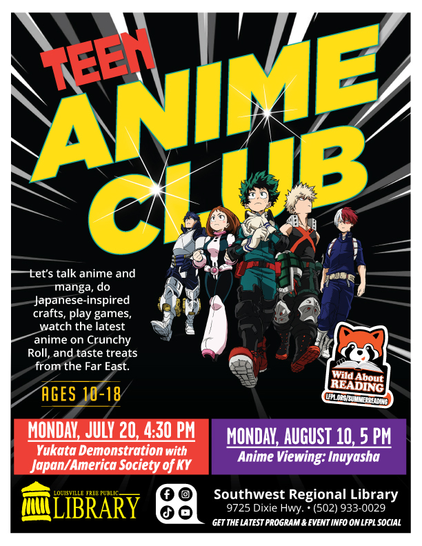 Southwest Regional Library Events