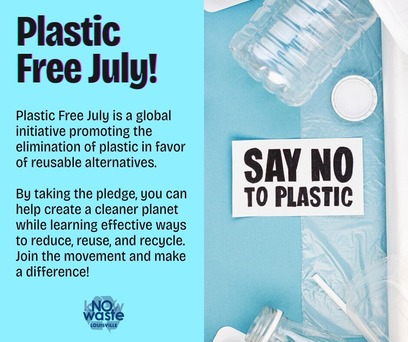 Join Us for Plastic Free July