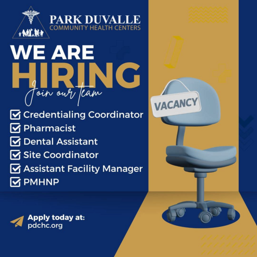 Park DuValle Hiring