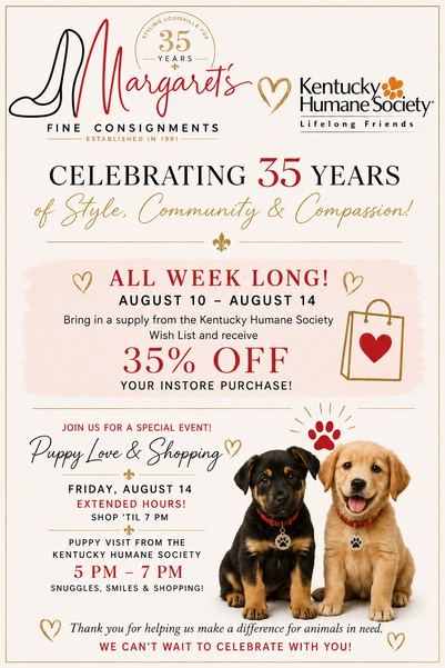 Margaret's Consignments 35th Anniversary Celebration