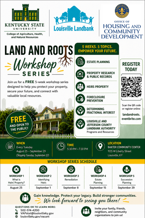 Land and Roots Workshop Series