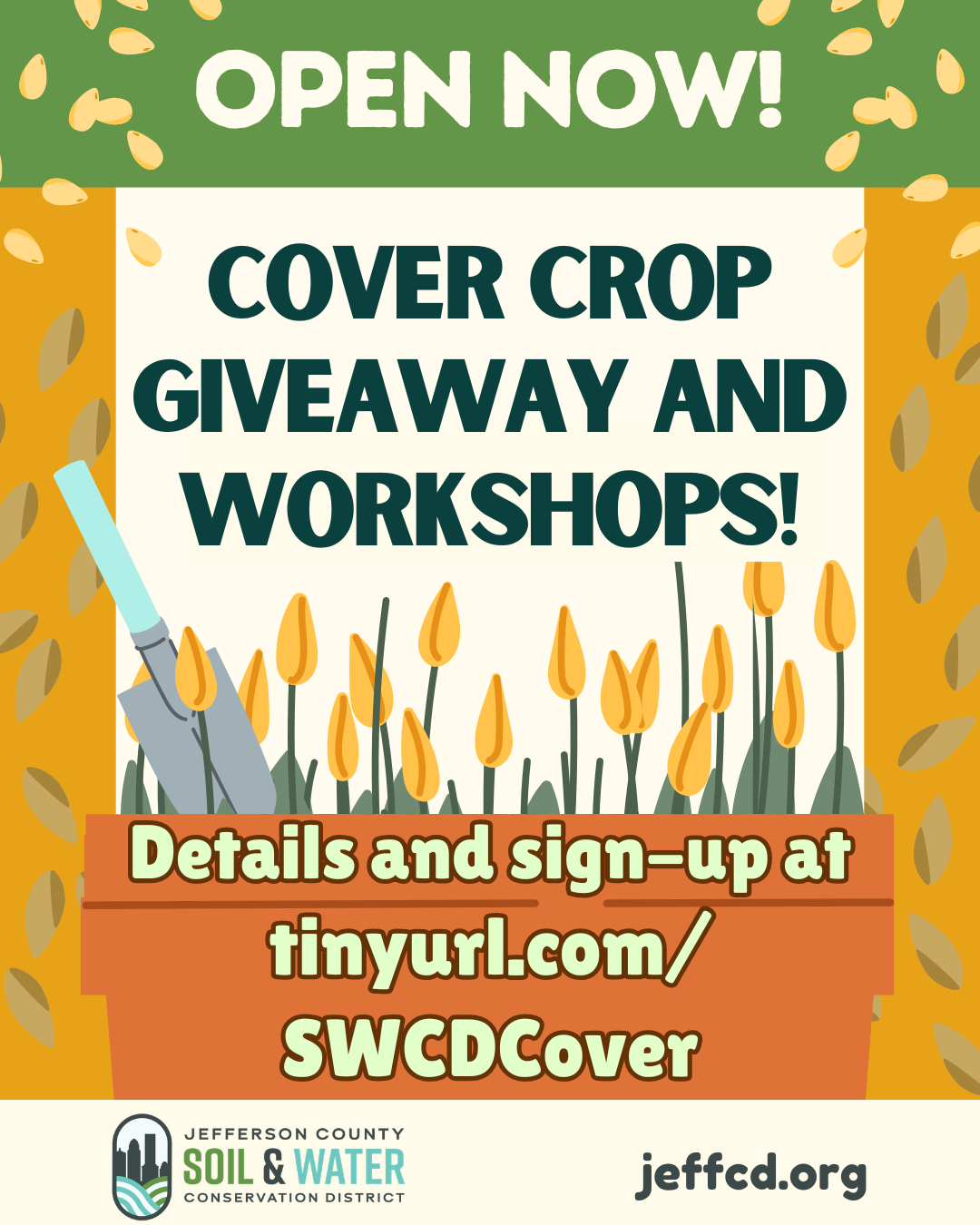 cover crop giveaway