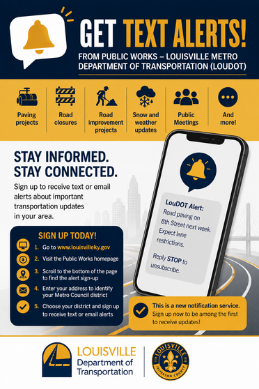 public works alerts