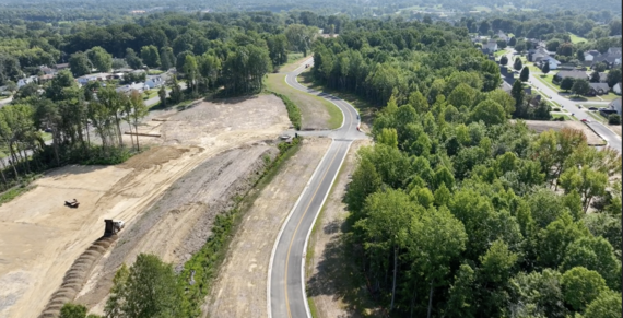 Hall Place Blvd. Drone Image 