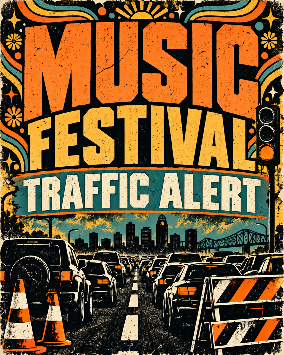 BOURBON AND BEYOND-TRAFFIC GRAPHIC