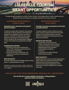 Louisville Tourism Grant Opportunities