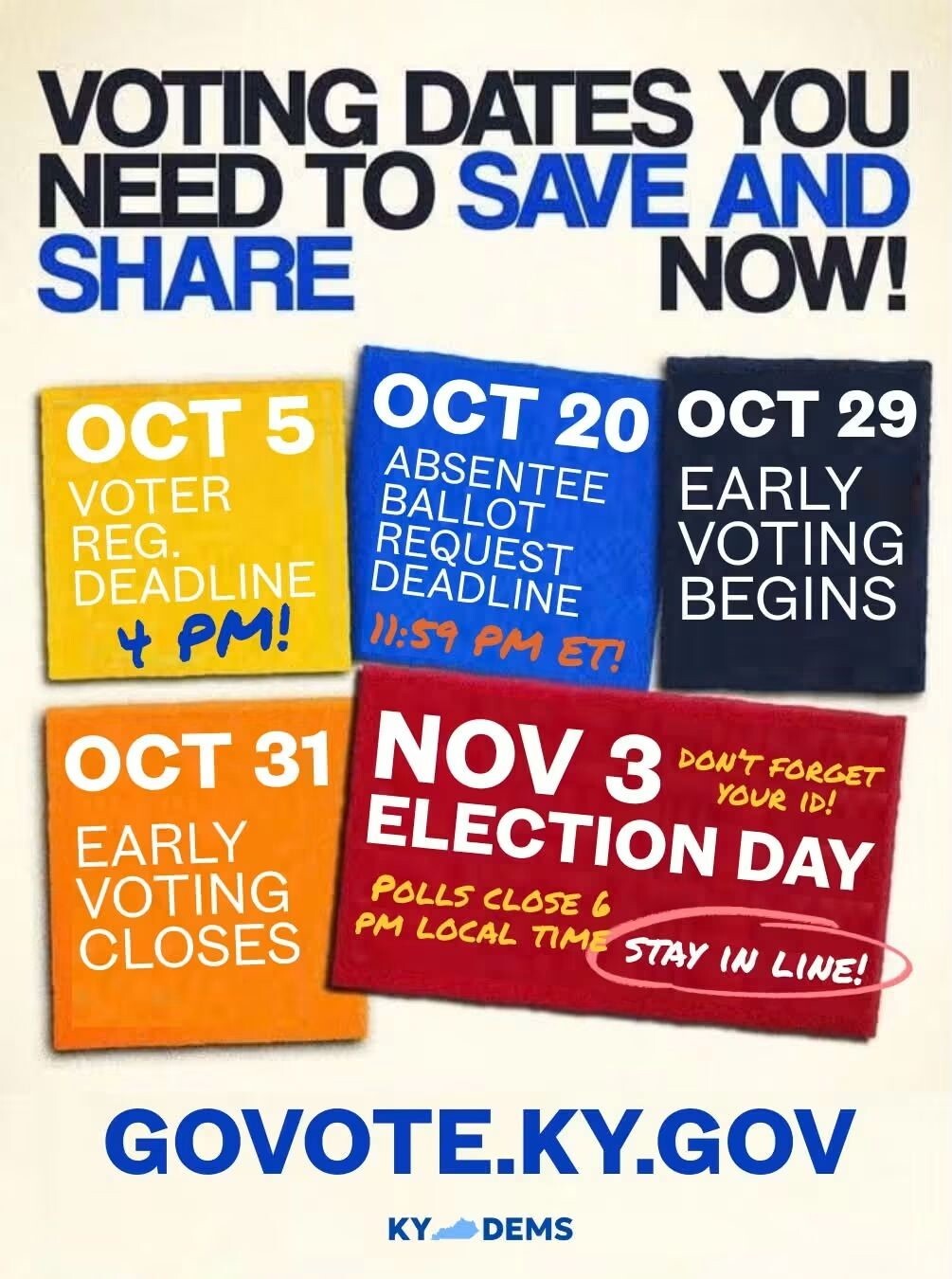 voting dates