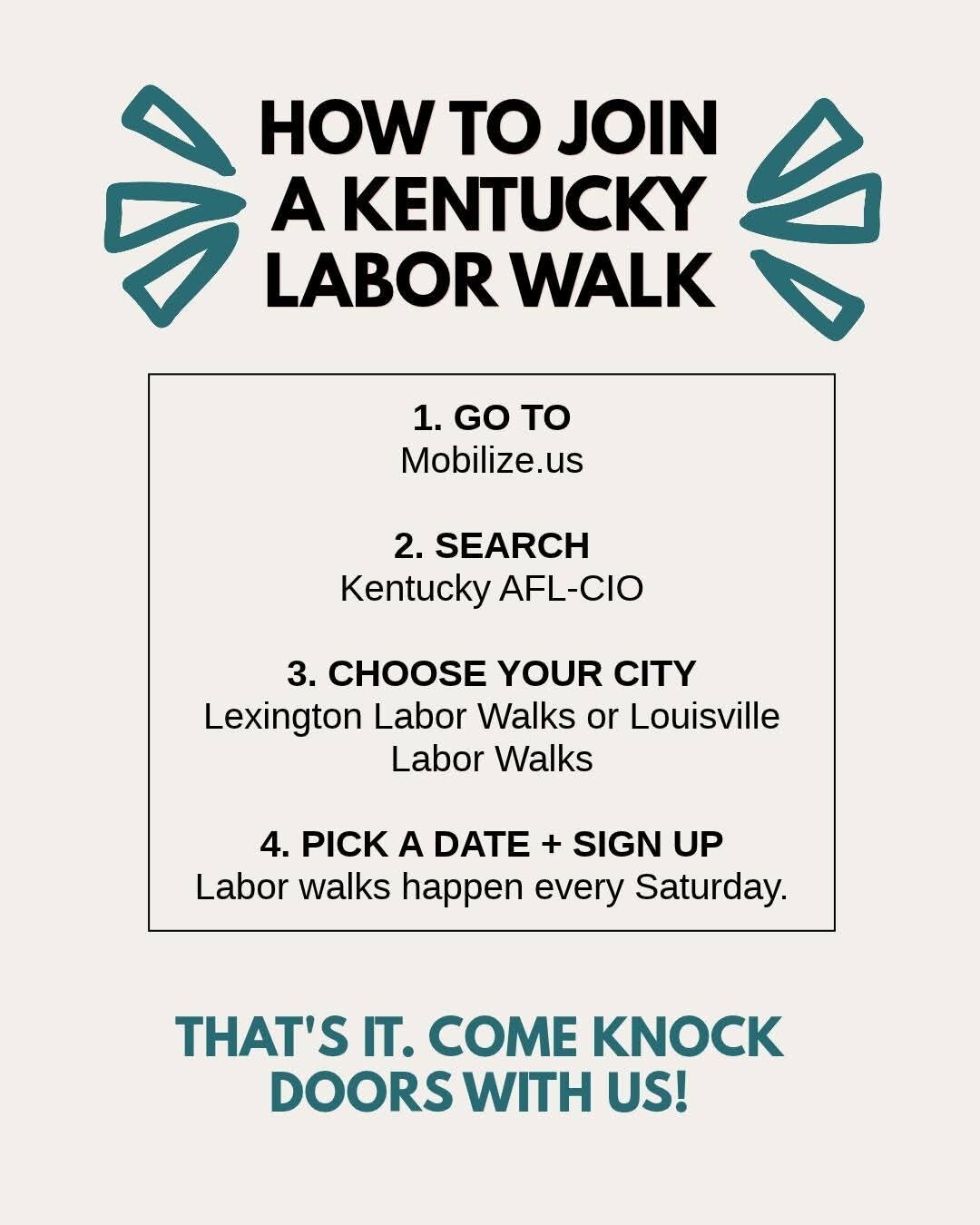 kentucky labor walk