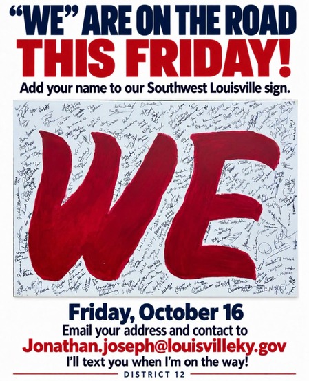 WE Poster