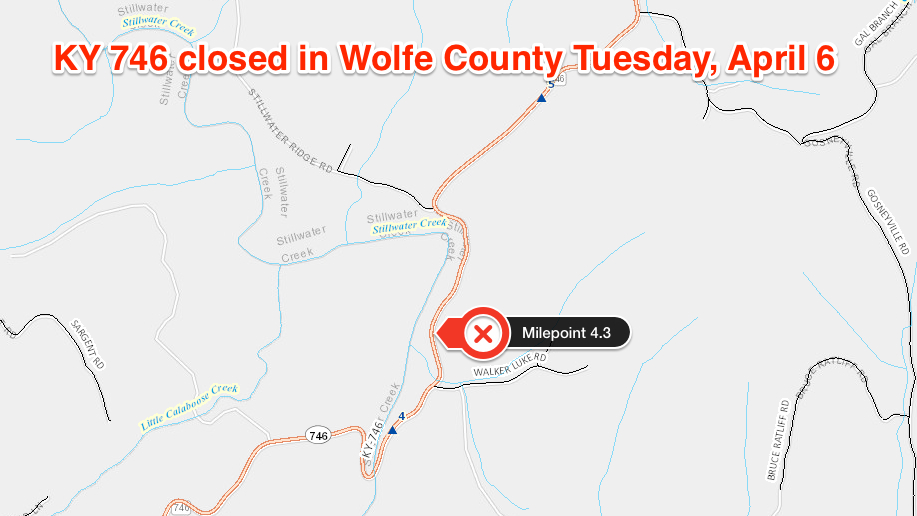 KY 746 closure