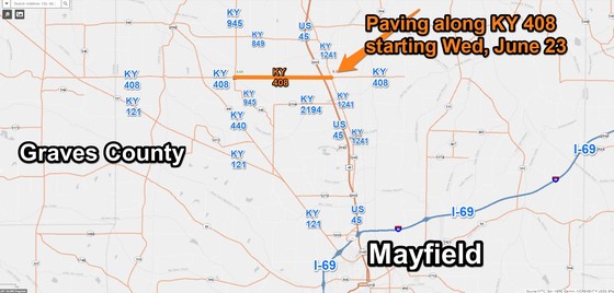 KY408PaveGravesStartJune232021
