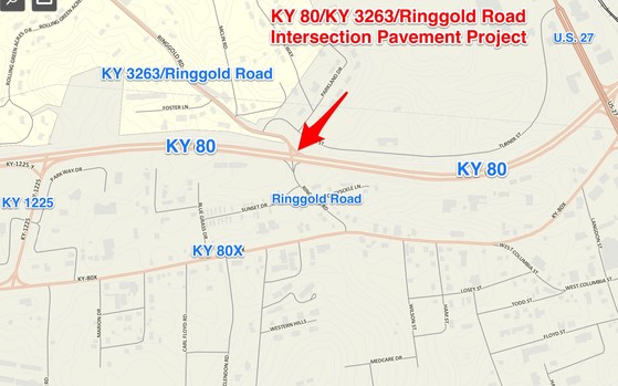 KY 80 Ringgold Road