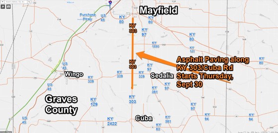 KY303CubaRdPaveGravesStartSept303021