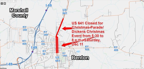 US641BentonChristmasParadeClosureDec112021