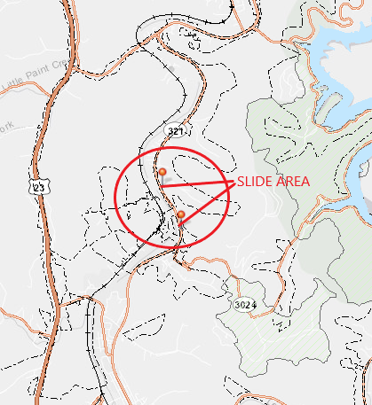 KY 321 pavement repairs closure