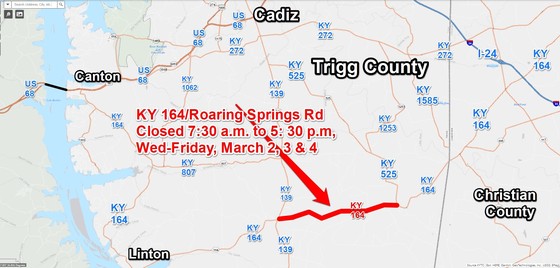 KY164RoarSprngsRdDayCloseStartMarch22022