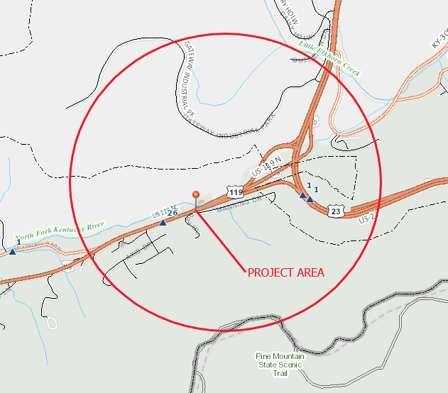US 23/US 119 ramp resurfacing