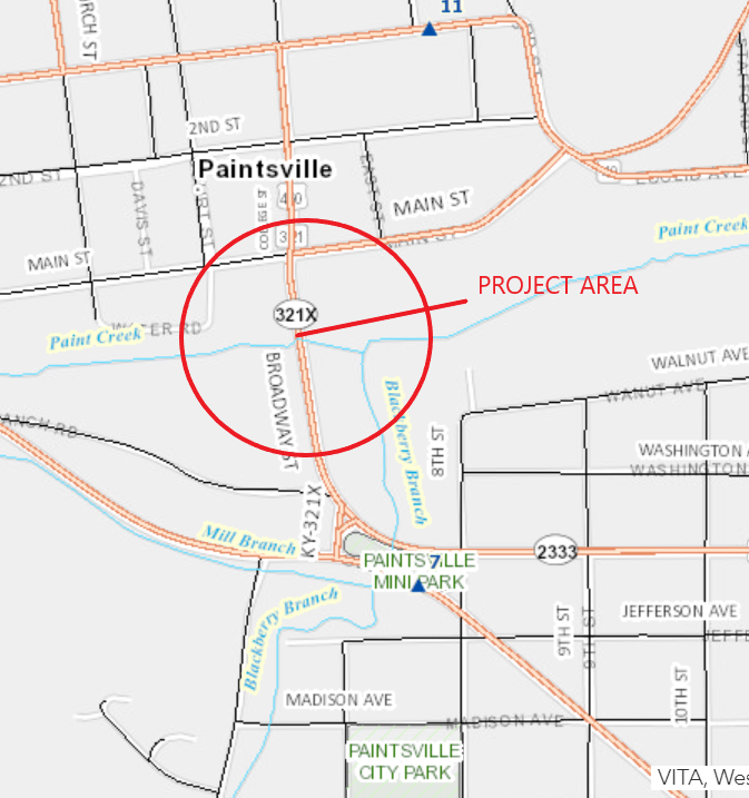 KY 321X bridge closure