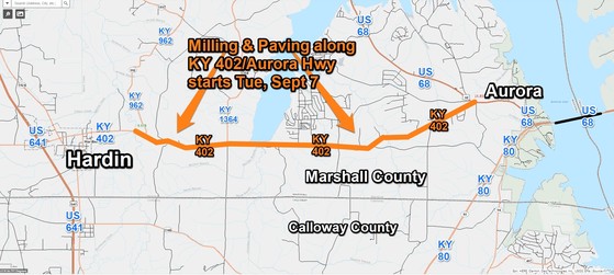 KY402AuroraHiwyMillPaveMarshallStartSept72022