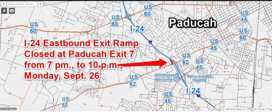 I24EBExitRampClosePadExit7MonNightSept262022