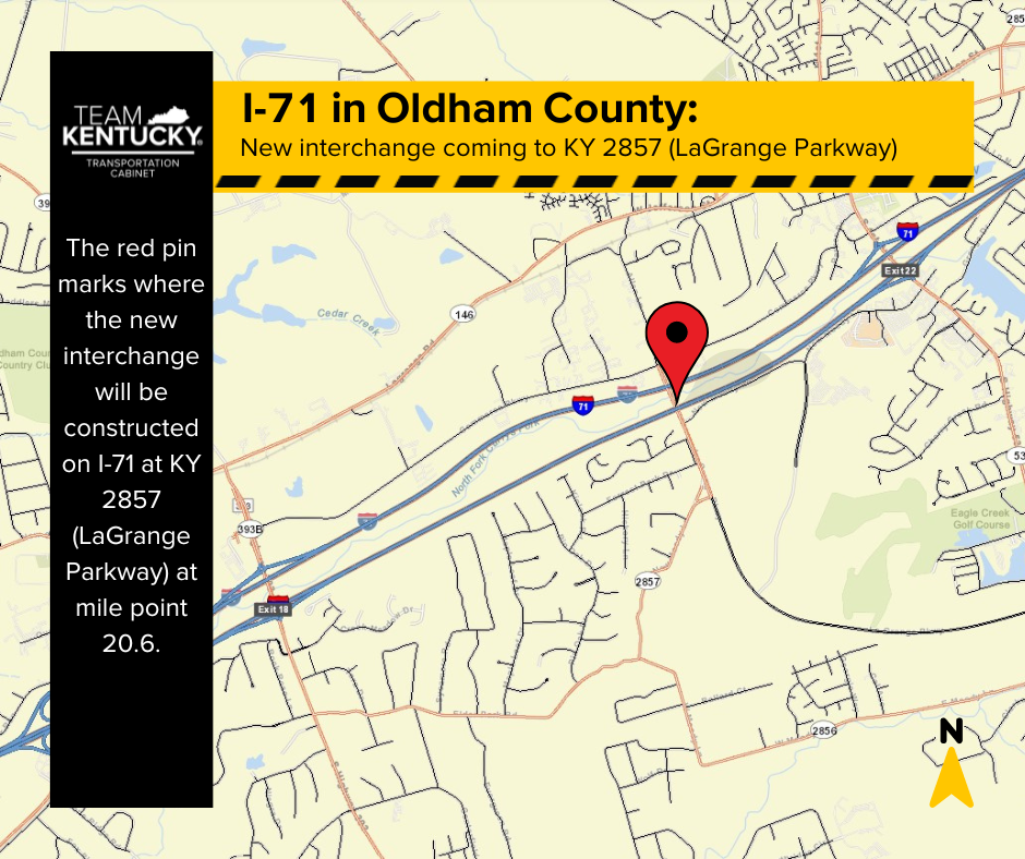 New Interchange Coming to I-71 in Oldham County 