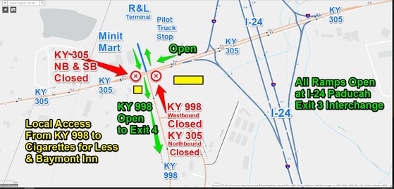 I24KY305KY998ClosureExit4March222023