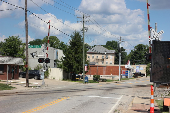 US 25 Train Crossing