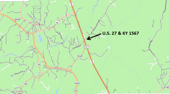 US 27 & KY 1567