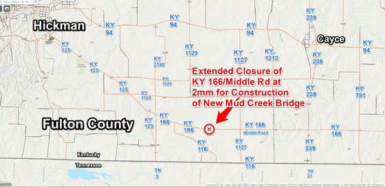 KY166MiddleRdFULTONExtCloseMudCrkBridgeReplaceSept202023