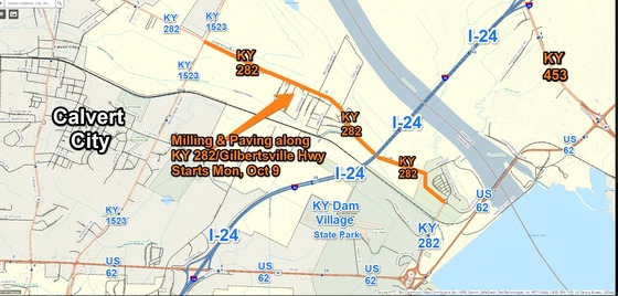 KY282GilbertsvilleHwyMillPaveMarshallStartOct92023