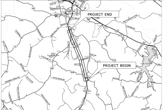 US 27 Lincoln County Halls Gap