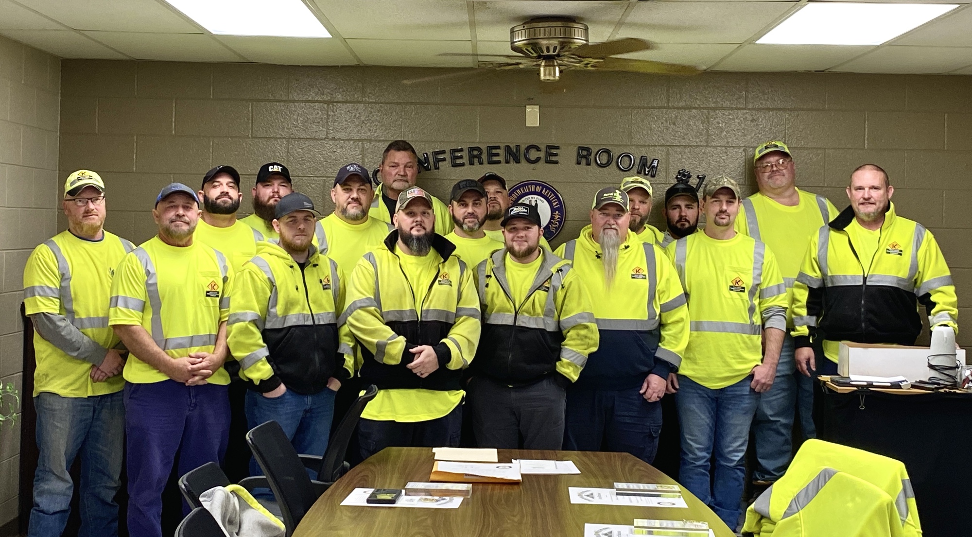 Letcher County State Highway Crew Members Honored at Safety Awards