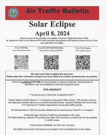 FAA Eclipse Safety Tips