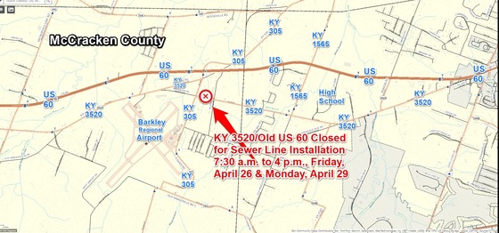 KY3520OldUS60SewerInstallMcCrackenFriMonApril262024