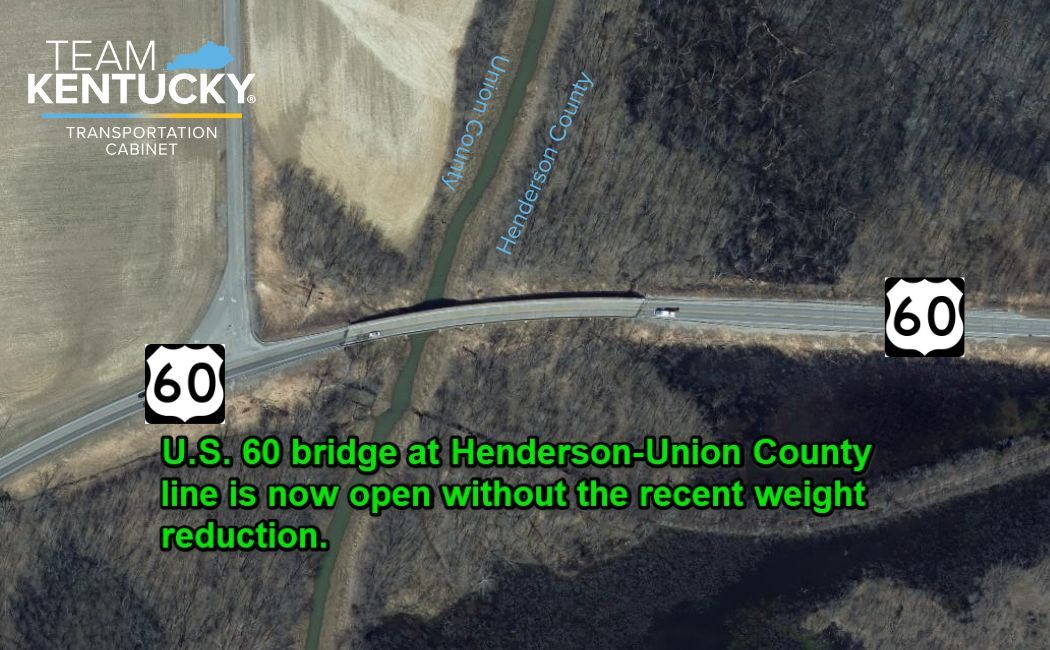U.S. 60 bridge reopens ahead of schedule