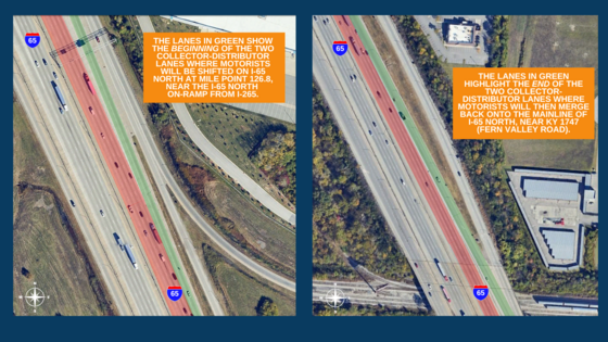 10182024 I-65 North Lane Closures CD Map - JEFFERSON 