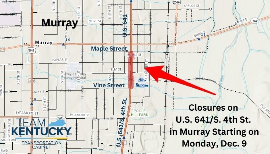 Murray-Calloway Co US 641 new start date