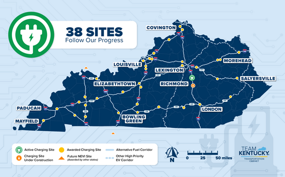 EV Progress Map