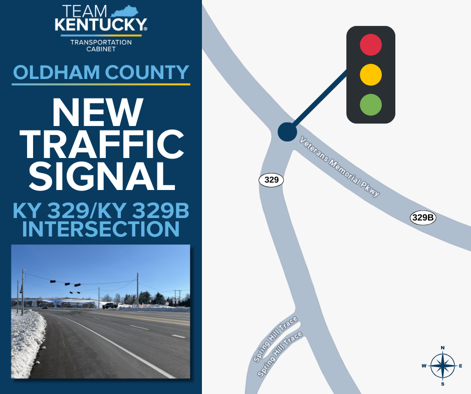 01152025 KY 329/KY 329B Traffic Signal Activation - OLDHAM 
