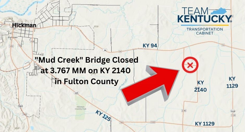 KY 2140 Mud Creek Bridge Fulton County