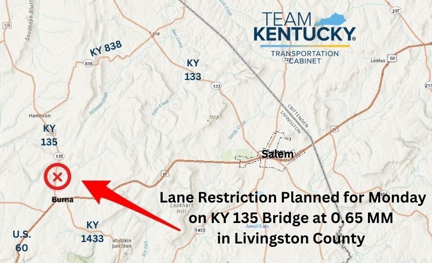 KY 135 Bridge Repair Livingston County