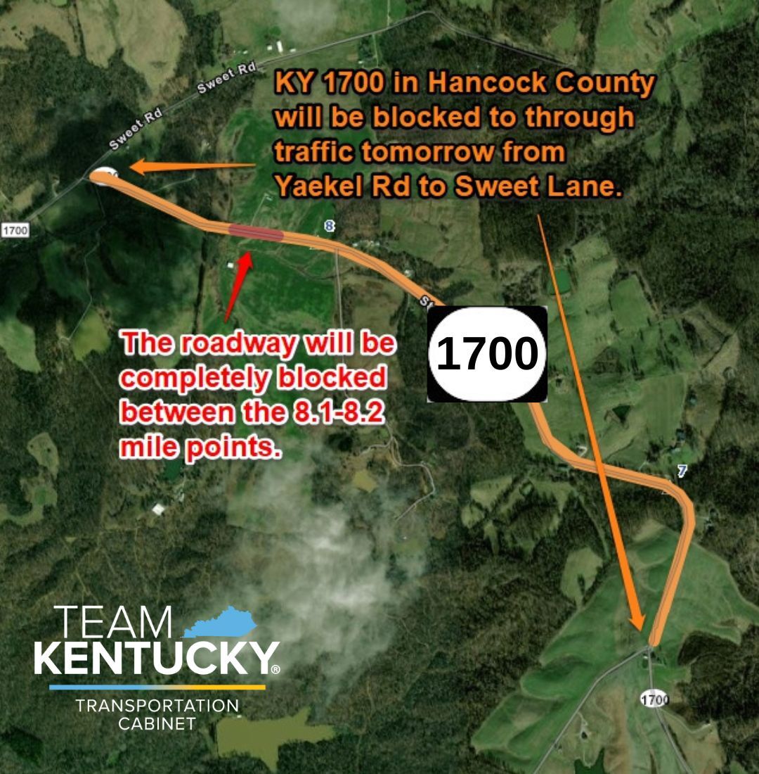 KY 1700 closure