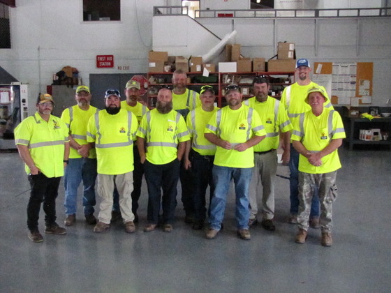 Estill County maintenance crew, 2025 District 10 Roadeo champions