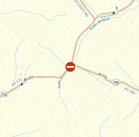 KY 772 emergency closure
