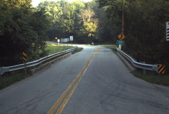 KY 491 Bridge over Bullpen Creek that will be replaced as part of this project
