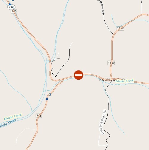 KY 946 closure in Menifee County