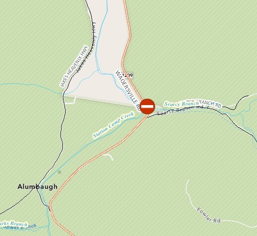 KY 1209 Estill County closure