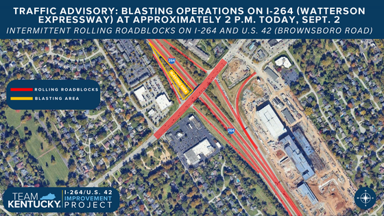 09022025 I-264 Widening and Improvement Project Blasting Operations 