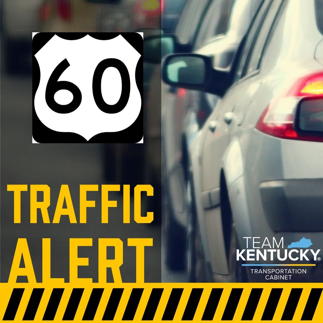 Road Closure on U.S. 60 in Daviess and Henderson counties starting Tuesday